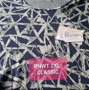 FINAL PRICE-BNWT Lularoe 2xl Jaquard Classic